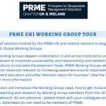 Read more about the article We’re part of the PRME UKI WORKING GROUP TOUR